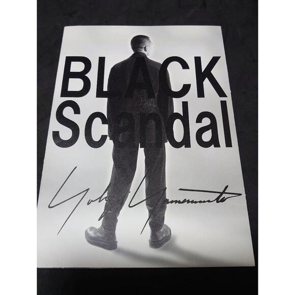 Yohji Yamamoto BLACK Scandal promotion catalog - Picture 1 of 3